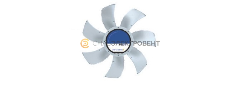 Вентилятор Ziehl-abegg FN071-ZIQ.GG.V7P4 220B 3-фазный энергосберегающий - фото - 1
