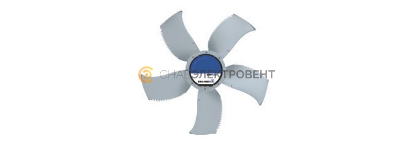 Вентилятор Ziehl-abegg FN091-ZIQ.GL.A5P1 380B 3-фазный энергосберегающий - фото - 1